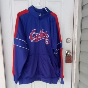 2XL Cooperstown Collection Cubbies Full Zip
